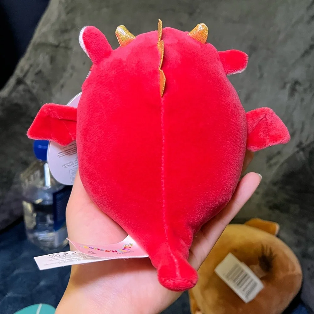 Squishmallows Baiden the Dragon Valentine’s Edition 4.5" Stuffed Plush - Picture 2 of 3
